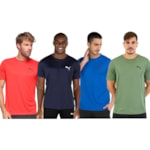 Kit 4 Camisetas Puma Active Small Logo Masculina