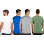 Kit 4 Camisetas Puma Active Small Logo Masculina