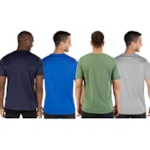 Kit 4 Camisetas Puma Active Small Logo Masculina