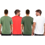 Kit 4 Camisetas Puma Active Small Logo Masculina