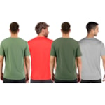 Kit 4 Camisetas Puma Active Small Logo Masculina