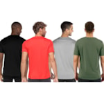 Kit 4 Camisetas Puma Active Small Logo Masculina