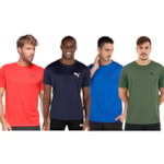 Kit 4 Camisetas Puma Active Small Logo Masculina