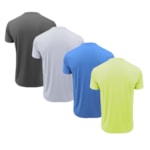 Kit 4 Camisetas Topper Faster Masculina