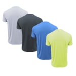 Kit 4 Camisetas Topper Faster Masculina