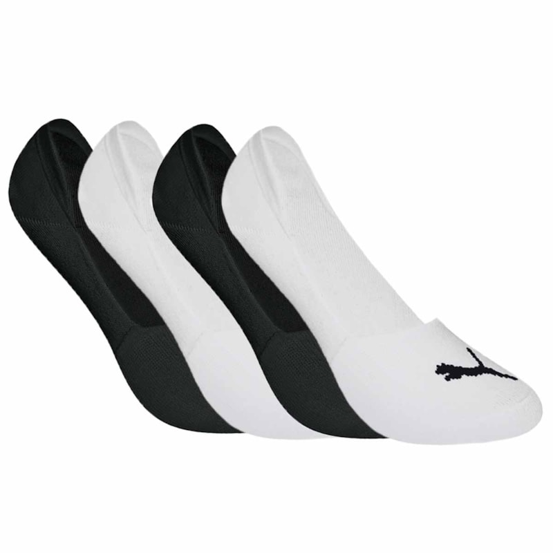 Kit 4 Pares de Meia Puma Invisível Kit 4 Pares de Meia Puma Invisível