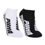 Kit 4 Pares de Meias Puma Esportiva Cano Baixo Masculino