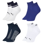 Kit 4 Pares De Meias Puma Esportiva Masculina