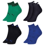 Kit 4 Pares De Meias Puma Esportiva Masculina