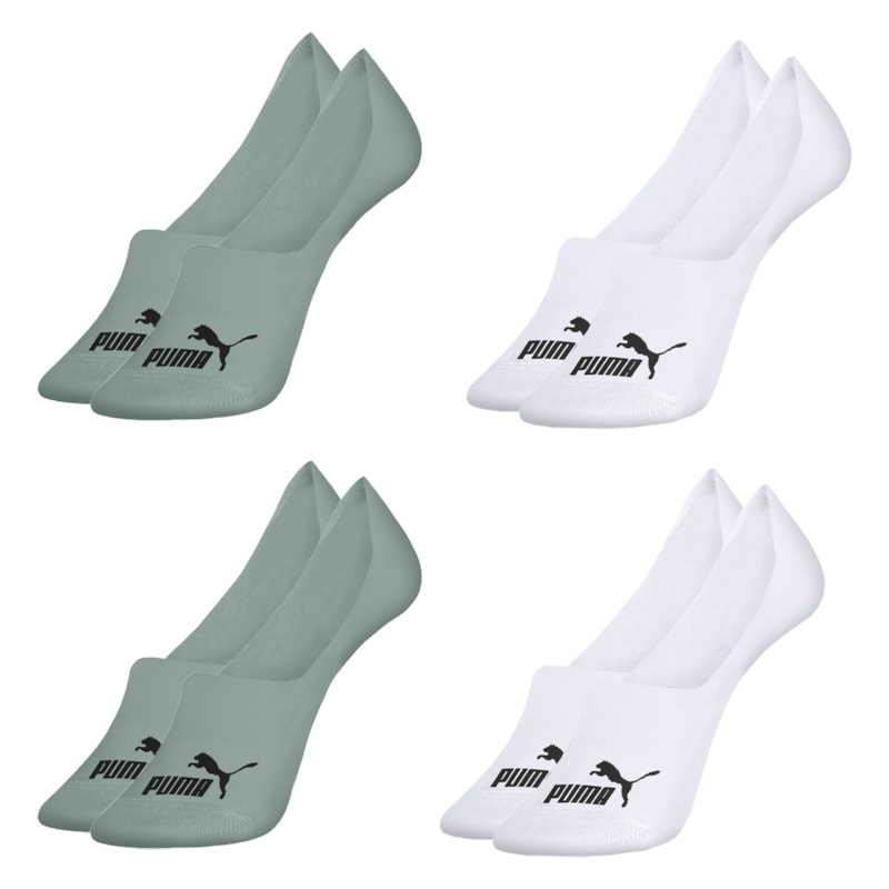 Kit 4 Pares de Meias Puma Invisível Masculino