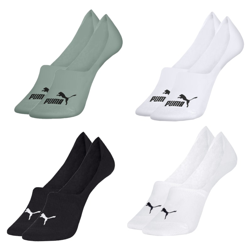 Kit 4 Pares de Meias Puma Invisível Masculino