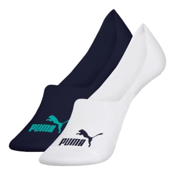 Kit 4 Pares de Meias Puma Invisível Masculino