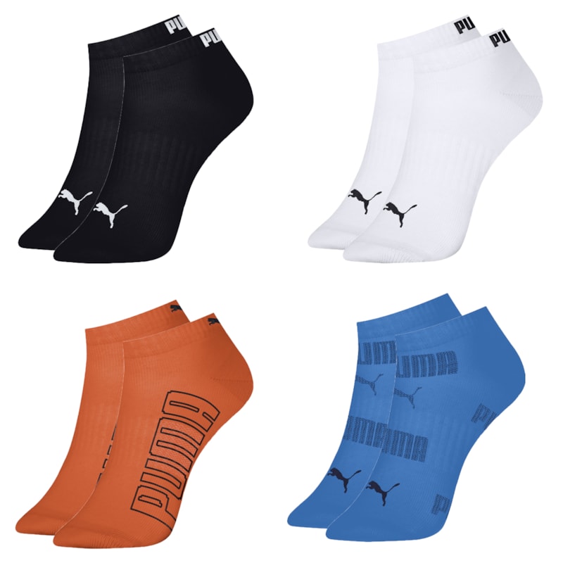 Kit 4 Pares De Meias Puma Sapatilha Esportiva Masculino