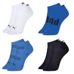 Kit 4 Pares De Meias Puma Sapatilha Esportiva Masculino