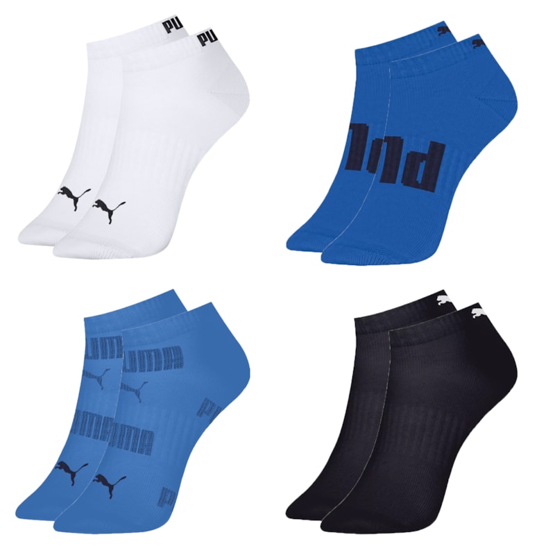 Kit 4 Pares De Meias Puma Sapatilha Esportiva Masculino