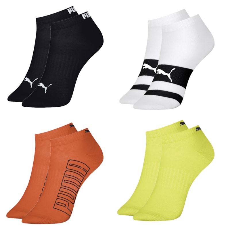 Kit 4 Pares De Meias Puma Sapatilha Esportiva Masculino