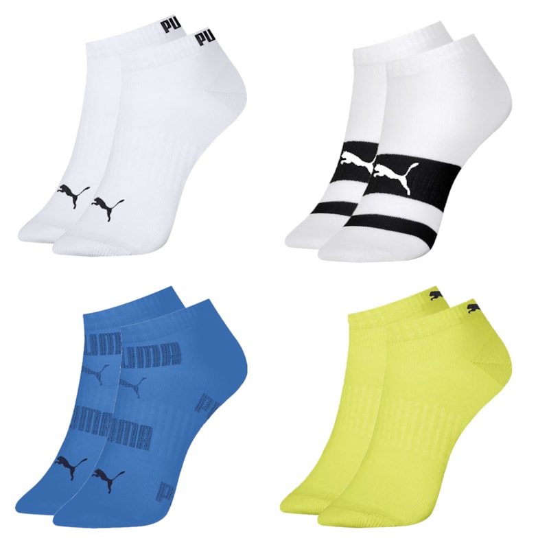 Kit 4 Pares De Meias Puma Sapatilha Esportiva Masculino