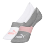 Kit 4 Pares de Meias Puma Sapatilha Invisível Feminina