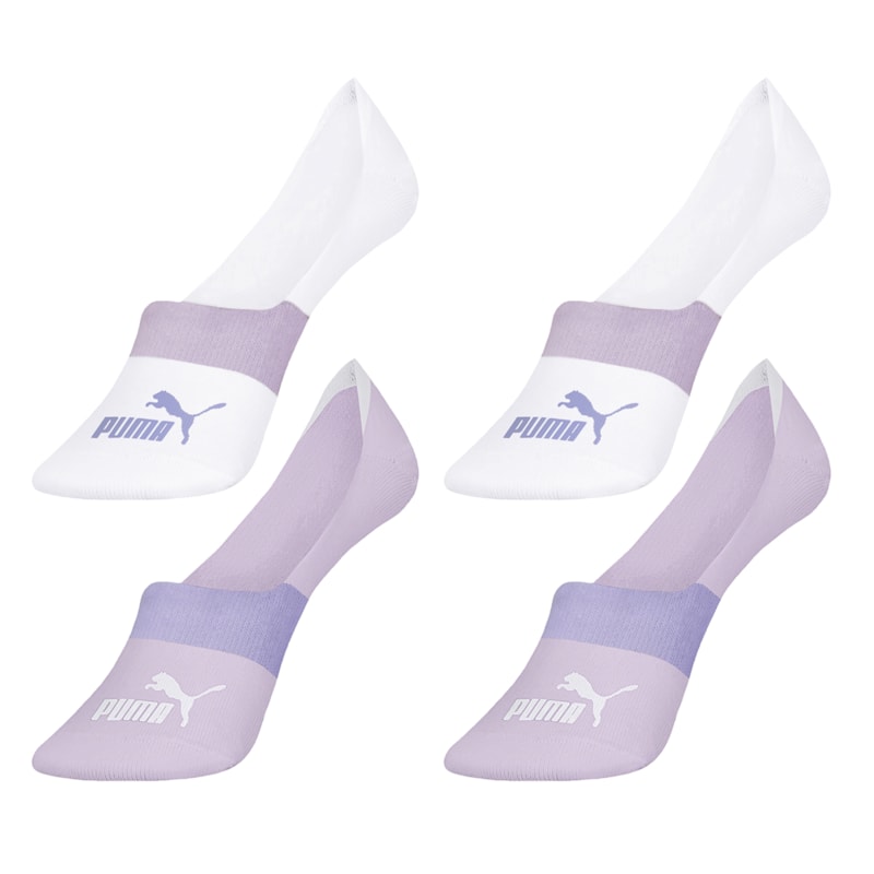 Kit 4 Pares de Meias Puma Sapatilha Invisível Feminino