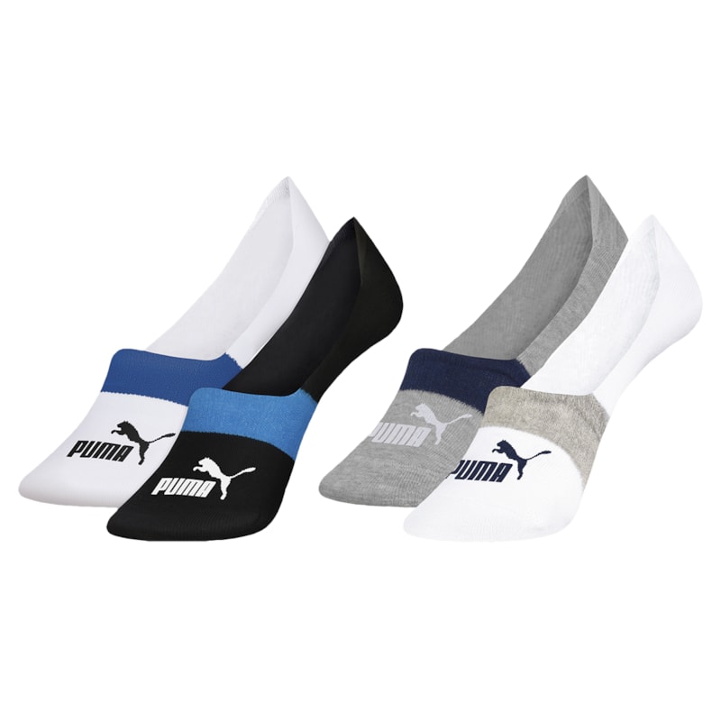 Kit 4 Pares de Meias Puma Sapatilha Invisível Masculina