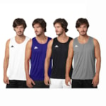 Kit 4 Regatas Kappa Basic Masculina