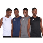 Kit 4 Regatas Kappa Sport Masculina