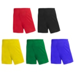 Kit 5 Calções PMC Futebol Infantil