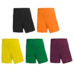 Kit 5 Calções PMC Futebol Infantil