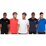 Kit 5 Camisetas Puma Active Small Logo Masculina