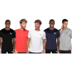 Kit 5 Camisetas Puma Active Small Logo Masculina