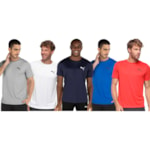 Kit 5 Camisetas Puma Active Small Logo Masculina