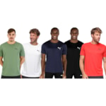 Kit 5 Camisetas Puma Active Small Logo Masculina