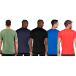 Kit 5 Camisetas Puma Active Small Logo Masculina