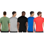 Kit 5 Camisetas Puma Active Small Logo Masculina