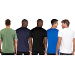 Kit 5 Camisetas Puma Active Small Logo Masculina