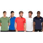 Kit 5 Camisetas Puma Active Small Logo Masculina