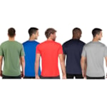 Kit 5 Camisetas Puma Active Small Logo Masculina