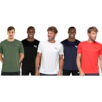 Kit 5 Camisetas Puma Active Small Logo Masculina