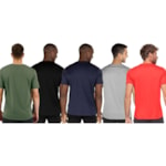 Kit 5 Camisetas Puma Active Small Logo Masculina