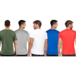 Kit 5 Camisetas Puma Active Small Logo Masculina