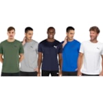 Kit 5 Camisetas Puma Active Small Logo Masculina