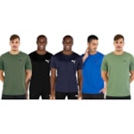 Kit 5 Camisetas Puma Active Small Logo Masculina