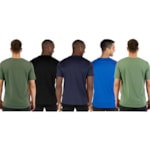 Kit 5 Camisetas Puma Active Small Logo Masculina