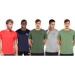 Kit 5 Camisetas Puma Active Small Logo Masculina