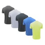 Kit 5 Camisetas Topper Faster Masculina