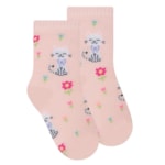 Kit 5 Pares de Meias Selene Meninas Infantil