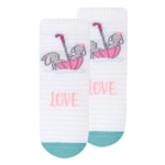 Kit 5 Pares de Meias Selene Meninas Infantil