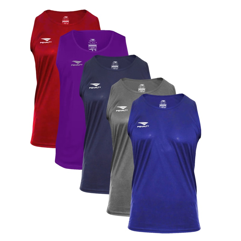 Kit 5 Regatas Penalty X Masculino Kit 5 Regatas Penalty X Masculino
