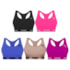 Kit 5 Tops Puma Nadador Sem Costura Feminino