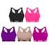 Kit 5 Tops Puma Nadador Sem Costura Feminino